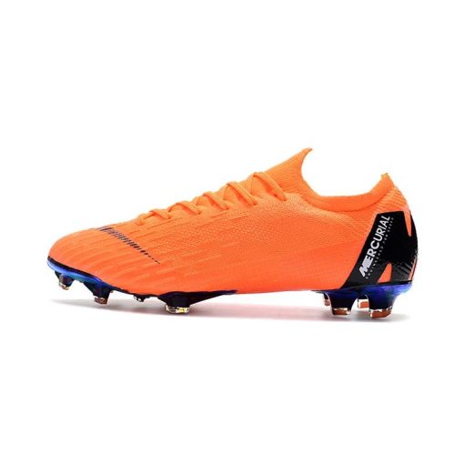 Nike Mercurial Vapor 12 Elite FG - Oranje Zwart_10.jpg